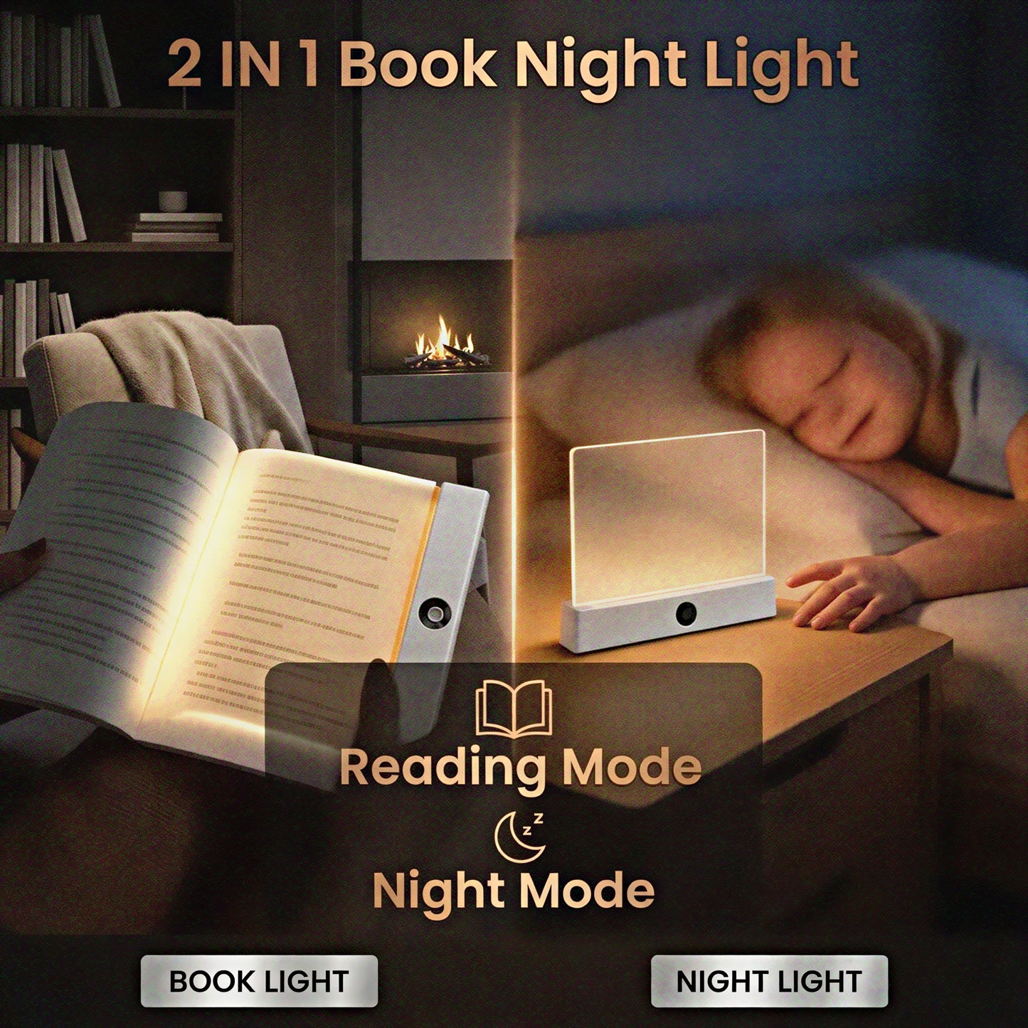NO DISTURB BOOK LIGHT